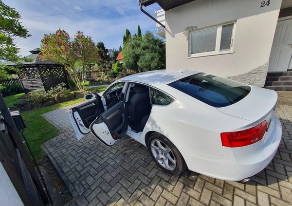 Audi A5 cena 56900 przebieg: 223800, rok produkcji 2012 z Lędziny małe 326